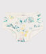 3er-Set Slips aus Bio-Baumwolle mit Blumenmuster für Mädchen