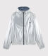 Warme Windjacke aus recyceltem Material