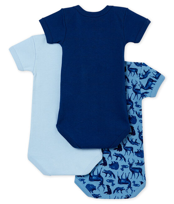 Baby Jungen Kurzarmbodys im 3er-Set variante 1