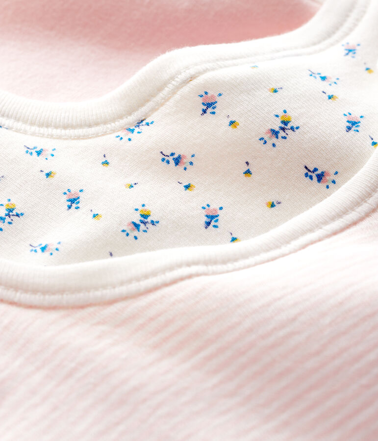 3er-Set Baby-L&auml;tzchen aus Rippstrick vielfarbig