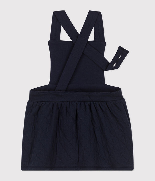 Bedrucktes &auml;rmelloses Babykleid aus gestepptem Doppeljersey SMOKING