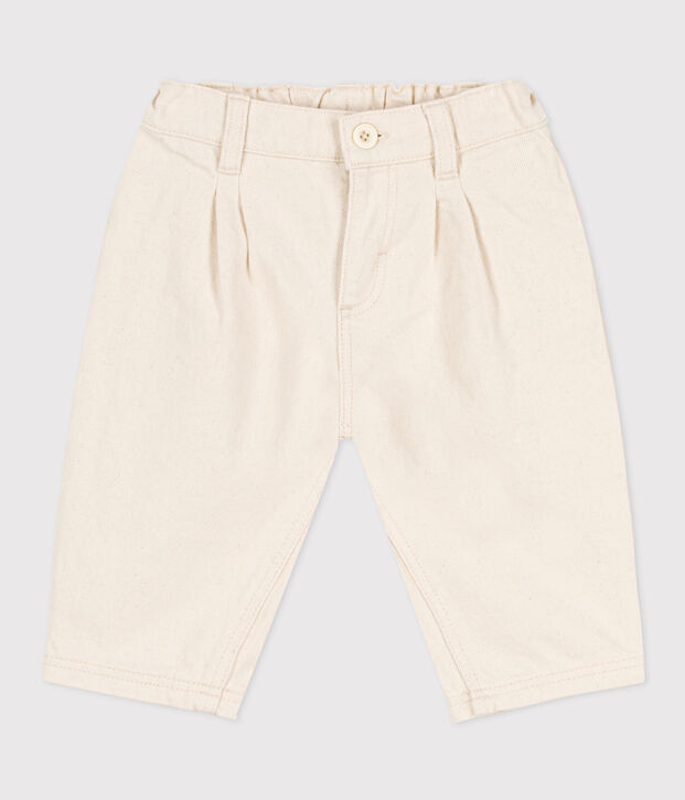 Baby-Hose aus Denim beige
