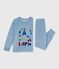 Kinder-Pyjama aus Nicki  ADRIATIC