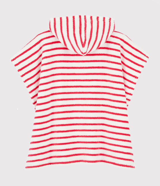 Strand-Poncho mit Kapuze Baby Mädchen / Baby Jungen rosa GEISHA