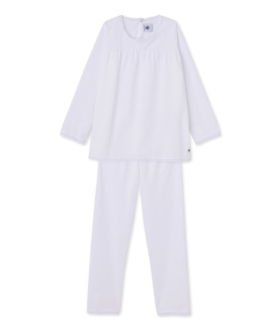 Pyjama fille à pois weiss ECUME