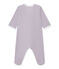 Bedruckter Baby-Jungen-Strampler weiss ECUME/weiss MULTICO