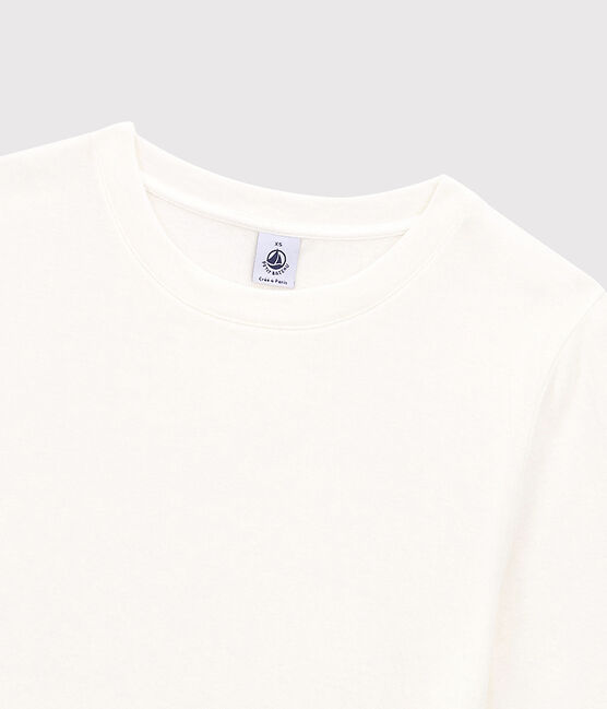 Damen-T-Shirt DAS BOXY DOPPELJERSEY  weiss MARSHMALLOW