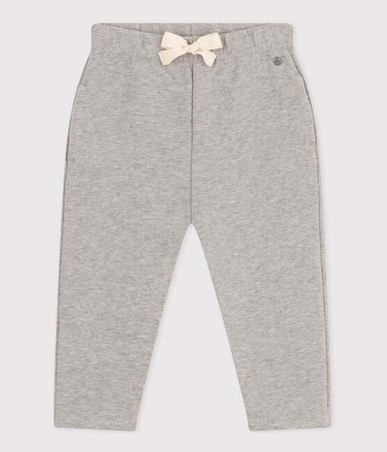 Baby-Hose aus Molton grau CHATON CHINE