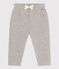Baby-Hose aus Molton grau CHATON CHINE