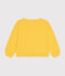 Sweatshirt aus leichtem Molton Kinder/Mädchen gelb NECTAR