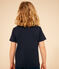 Jungen-T-Shirt aus leichtem Jerseystoff blau SMOKING/weiss MARSHMALLOW