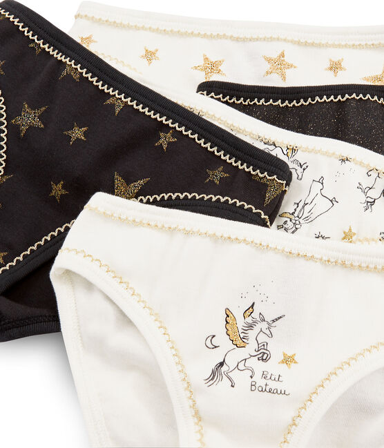 Set mit 5 Unterhosen für kleine Mädchen variante 1