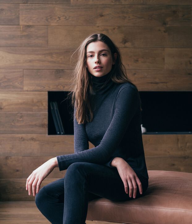 Unterziehpullover f&uuml;r Damen grau