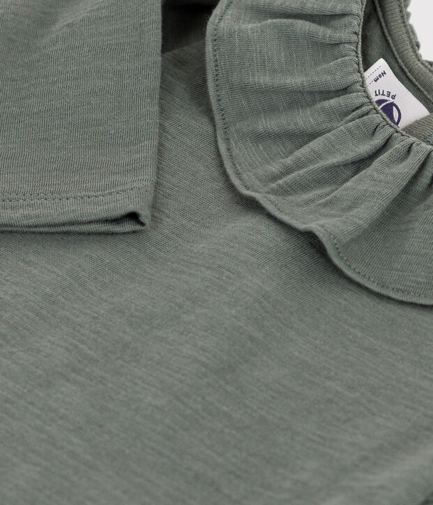 Lang&auml;rmelige Babybluse aus geflammtem Jersey THUYA