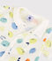 Baby-Einteiler aus Bio-Baumwolle mit Zitronen-Motiv weiss MARSHMALLOW/weiss MULTICO