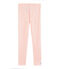 Leggings aus Wolle und Baumwolle für Kinder rosa CHARME/weiss MARSHMALLOW