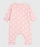 Wattierter Baby-Overall aus Baumwolle mit Herzmotiv rosa JOLI/ MILK