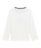 Jungen-Langarmshirt weiss MARSHMALLOW