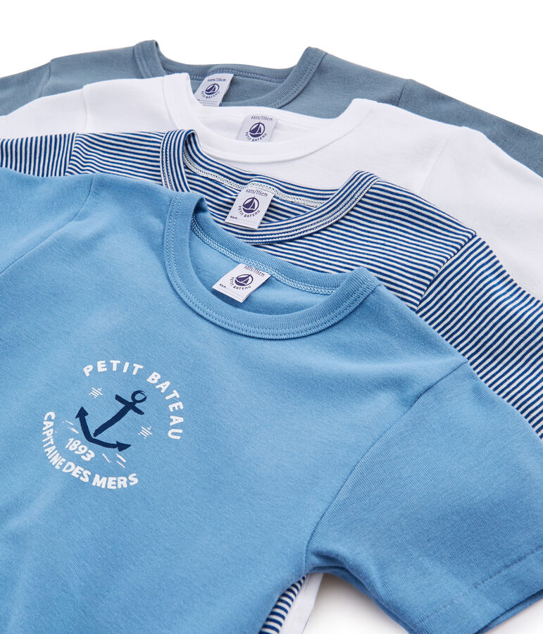 &Uuml;berraschungst&uuml;te mit 4 kurz&auml;rmligen T-Shirts f&uuml;r Jungen vielfarbig