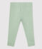 Baby-Leggings aus Ajour-Strick grün HERBIER