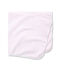 Ringel-gestreiftes Baby Betttuch rosa VIENNE/weiss ECUME