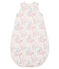 Wendeschlafsack aus Rippstrick für Mädchen weiss MARSHMALLOW/weiss MULTICO
