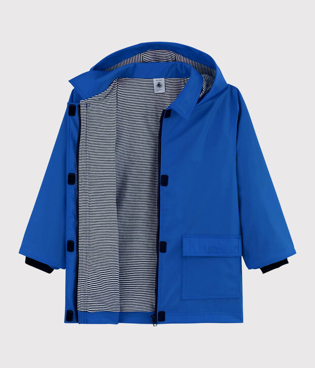 Kinder-Regenjacke, M&auml;dchen - Jungen blau