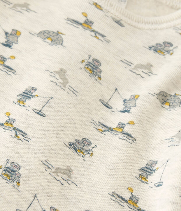 Dreiteiliges Baby-Jungen-Ensemble gr&uuml;n/blau