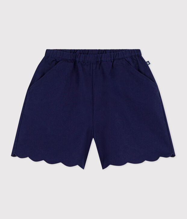 Kinder-Shorts aus einfarbiger Baumwolle SOIR