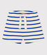 Baby-Shorts aus gestreiftem Rippstrick