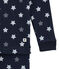 Eng anliegender Jungen-Schlafanzug blau SMOKING/weiss MULTICO