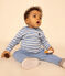 Baby-Streifenshirt aus dickem Jersey AZUL/ MONTELIMAR