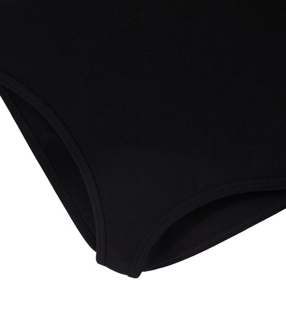 Damen-Body „BODYCONIQUE“ aus Baumwolle schwarz NOIR
