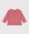 Baby-Bluse mit Kragen aus Baumwolle rosa ROSEWOOD