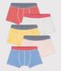 5er-Set Boxershorts aus Bio-Baumwolle für Jungen