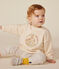 Baby-Sweatshirt aus Molton naturfarben AVALANCHE