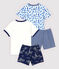 2er-Set Kinder-Kurzpyjamas aus Baumwolle für Jungen variante 1