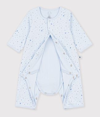 blau/vielfarbig