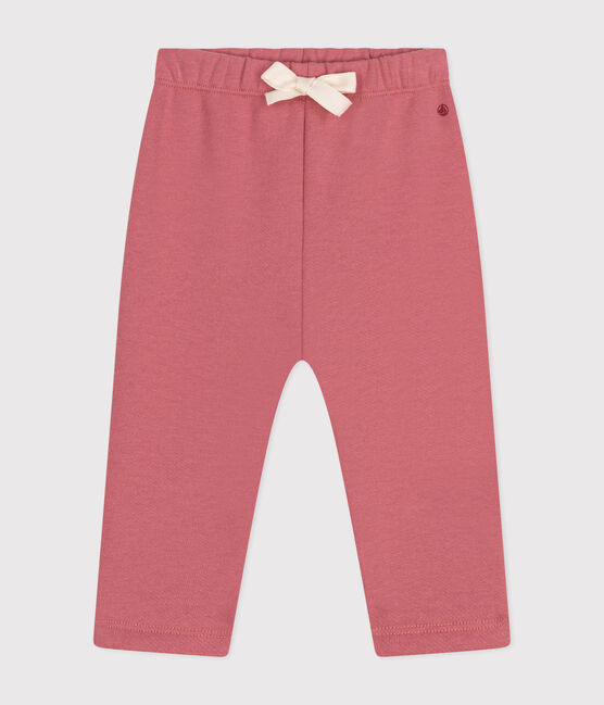Baby-Hose aus Molton rosa ROSEWOOD
