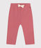 Baby-Hose aus Molton rosa ROSEWOOD