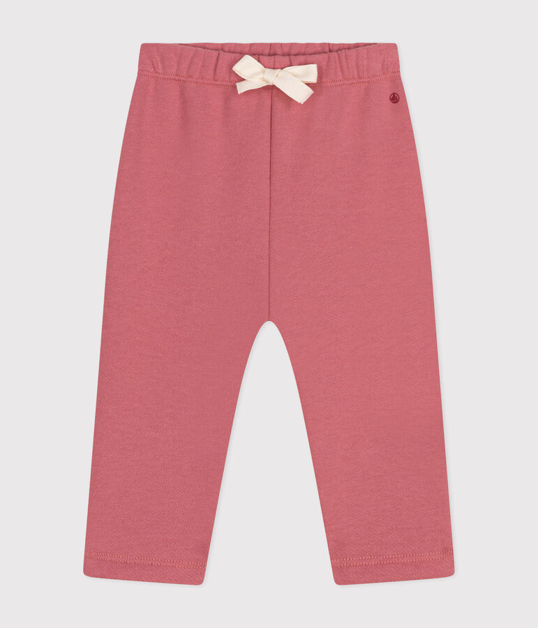 Baby-Hose aus Molton rosa