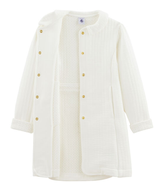 Kindermantel für Mädchen weiss MARSHMALLOW