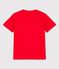 Kurzärmeliges T-Shirt aus Baumwolle für Jungen rot PEPS