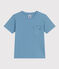 Kurzärmeliges T-Shirt für Kinder/Jungen blau AZUL