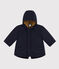Babyparka mit Sherpafutter. blau SMOKING