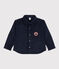 Kinder-Overshirt aus Cord für Jungen blau SMOKING