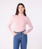 Damen-Rollkragenshirt "L'Iconique" aus Baumwolle rosa JOLI