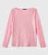 Damen-Langarmshirt aus irisierendem Leinen
