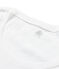 Damen-T-Shirt aus leichter Baumwolle weiss Lait