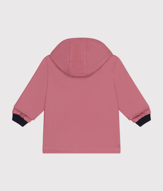 Ikonische Baby-Regenjacke rosa ROSEWOOD